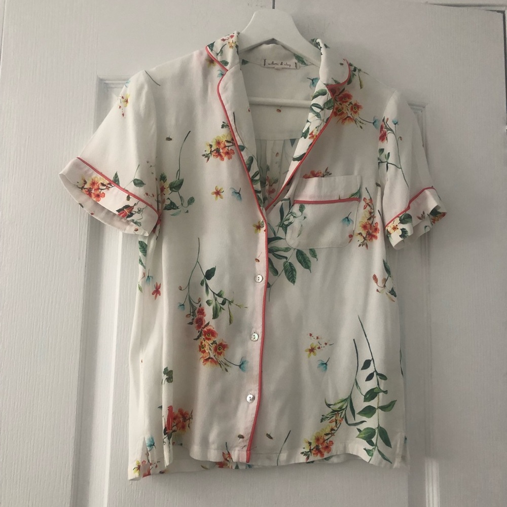 Willow & Clay Floral Top
